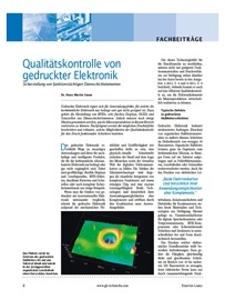 Gedruckte Elektronik im Bereich Etiketten - Ein Überblick