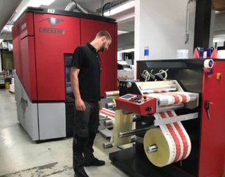 Xeikon CX3 bei Jahn Etiketten