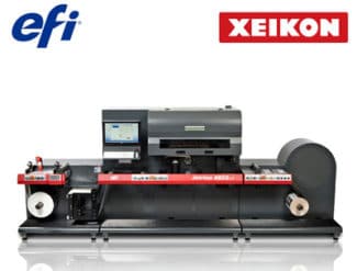 Xeikon EFI Jetrion Digitaldruck