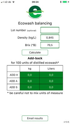 Ecowash App