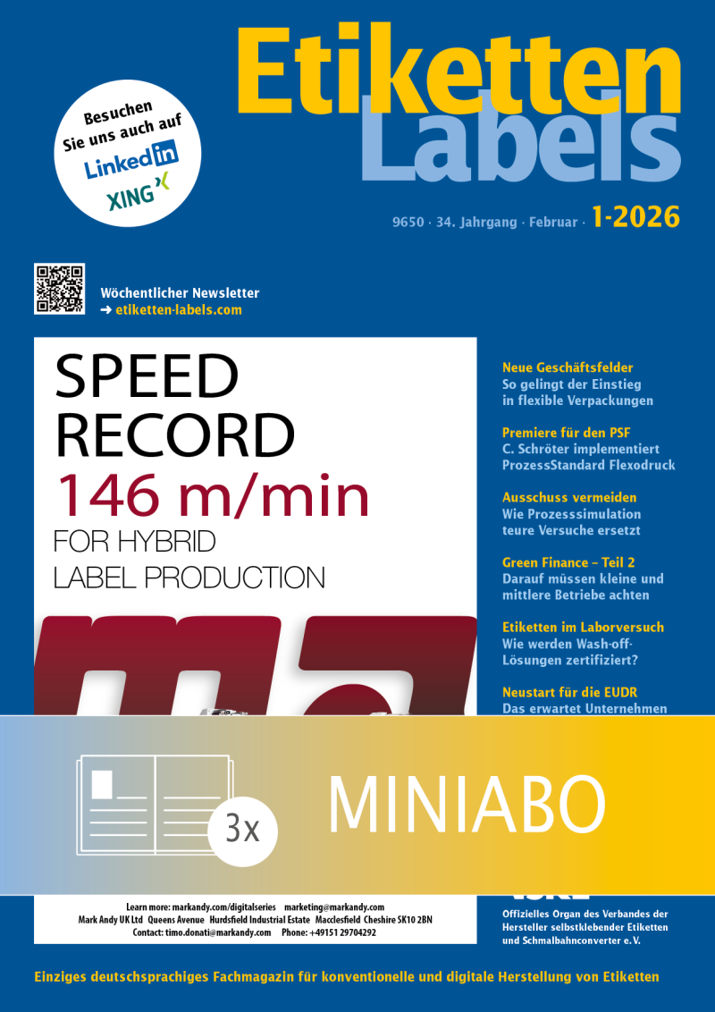Produkt: Etiketten-Labels Miniabo