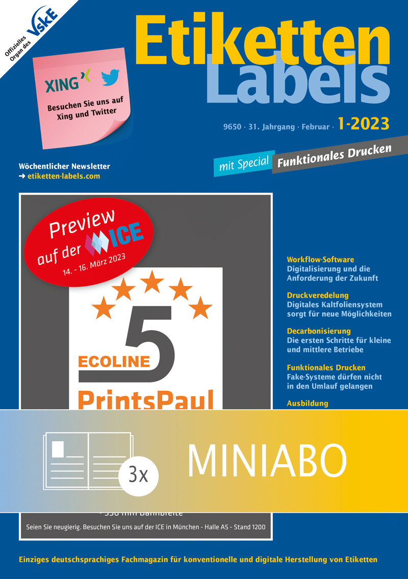Produkt: Etiketten-Labels Miniabo