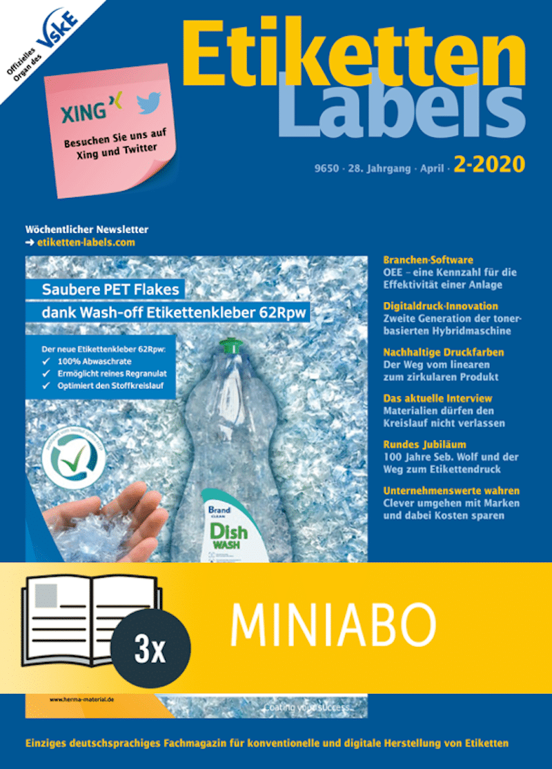 Produkt: Etiketten-Labels Miniabo