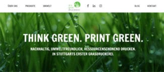 Screenshot Die Grasdruckerei