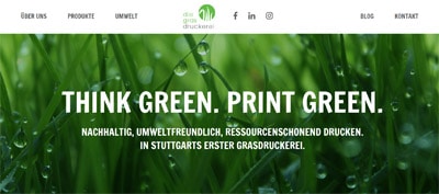 Screenshot Die Grasdruckerei