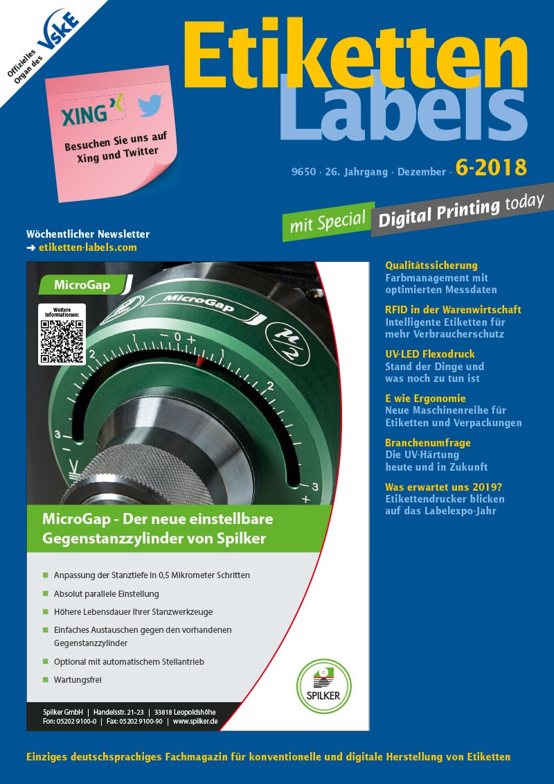 Produkt: Etiketten-Labels 6/2018 Digital