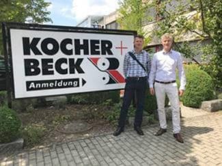 Tom Duley von Etiketten-Labels sprach mit Lars Beck, Geschäftsführer der Kocher & Beck GmbH & Co. Rotationsstanztechnik KG, Pliezhausen