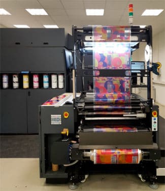 HP Indigo 20000 bei Folienprint