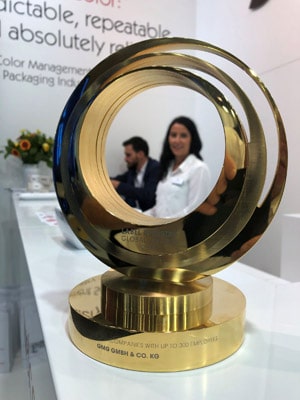 GMG gewann den diesjährigen Label Industry Global Award für seine Prooflösung und Farbmanagement