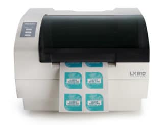 Der neue LX610 von Primera eignet sich für hochwertige Etiketten in kleinen Auflagen