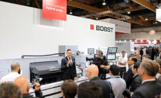 Die Labelexpo war in 2019 eine der Hauptattraktionen für Bobst. 2020 steht dann im Zeichen der drupa