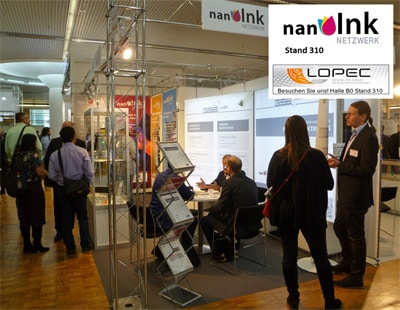 Das Netzwerk nanoInk und Partner präsentieren auf der LOPEC 2020 neue Tintensysteme für gedruckte Elektronik