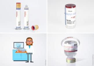 RFID-Labels von Schreiner MediPharm für Spritzen und Vials, kombiniert mit der Kit Check Tracking-Lösung, ermöglichen ein automatisiertes Medikamentenmanagement (Quelle: Schreiner Group)