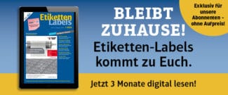 Etiketten-Labels-Abonnenten können ihr Magazin jetzt 3 Monate lang kostenlos auch digital lesen.