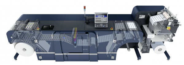 Nach erfolgreichen Testläufen nach der Erstvorstellung auf der Labelexpo 2019 ist die neue Flexodruckeinheit nun kommerziell verfügbar (Quelle: Konica Minolta)