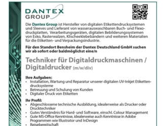 Stellenangebot Dantex