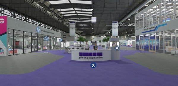 Die virtuelle Printing Expo online startet und wird weiter ausgebaut (Quelle: RBM)