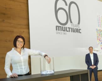 Ziehung der Gewinner im modernen Innovation Center von Multivac in Wolfertschwenden (Quelle: Multivac)