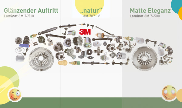 Die neuen 3M-Folien, erhältlich bei Folit, eignen sich für vielseitige Einsatzzwecke (Quelle: Folit)