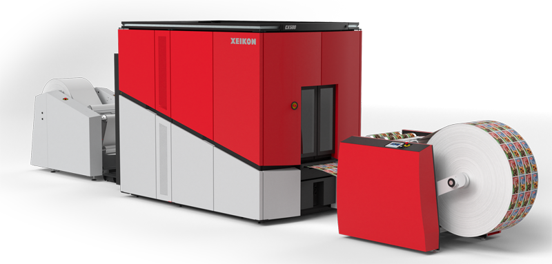 Die Xeikon CX500 sorgt bei Sauter Druck für neue Möglichkeiten und höhere Produktivität (Quelle: Xeikon)