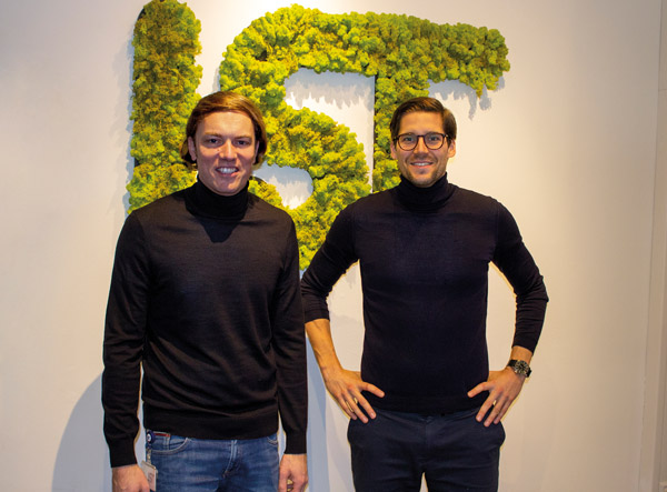 Christian-Marius Metz (links) und Tim Sterbak, Geschäftsführer IST Metz