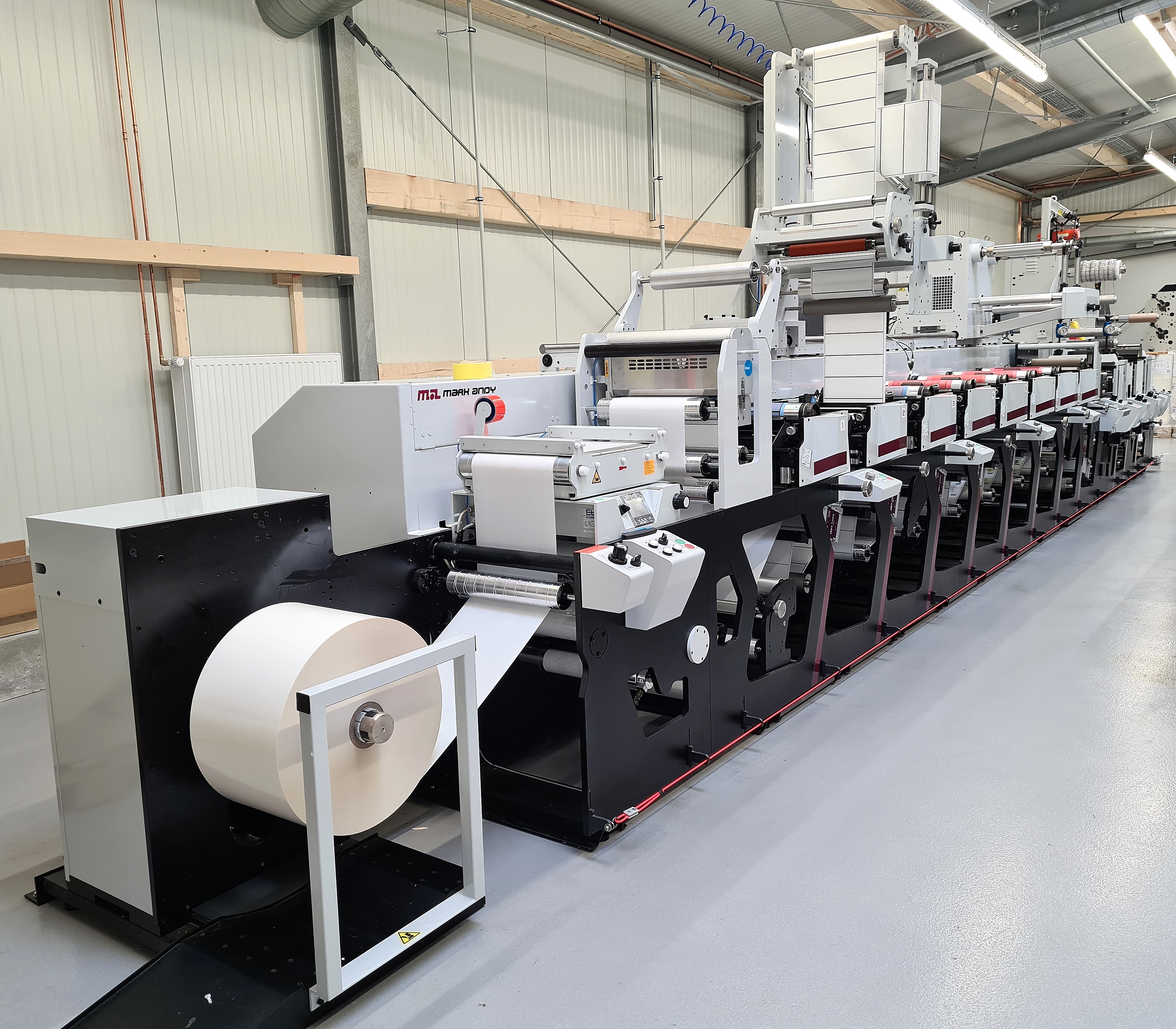 Die neue Mark Andy Evolution E5 bei Elbe Label