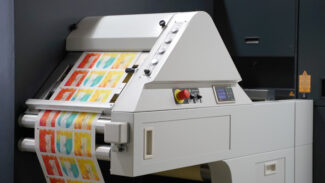 GSL 1400 – die Laserstanze zum digitalen Laserschneiden von Etiketten
