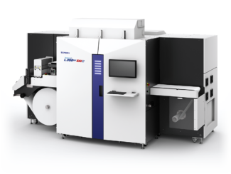 Die Inkjet-Etiketten-Digitaldruckmaschine der SAI-Serie von Screen zeichnet sich insbesondere durch eine ausgezeichnete Farbwiedergabe und niedrigen Energieverbrauch aus (Quelle: Screen)