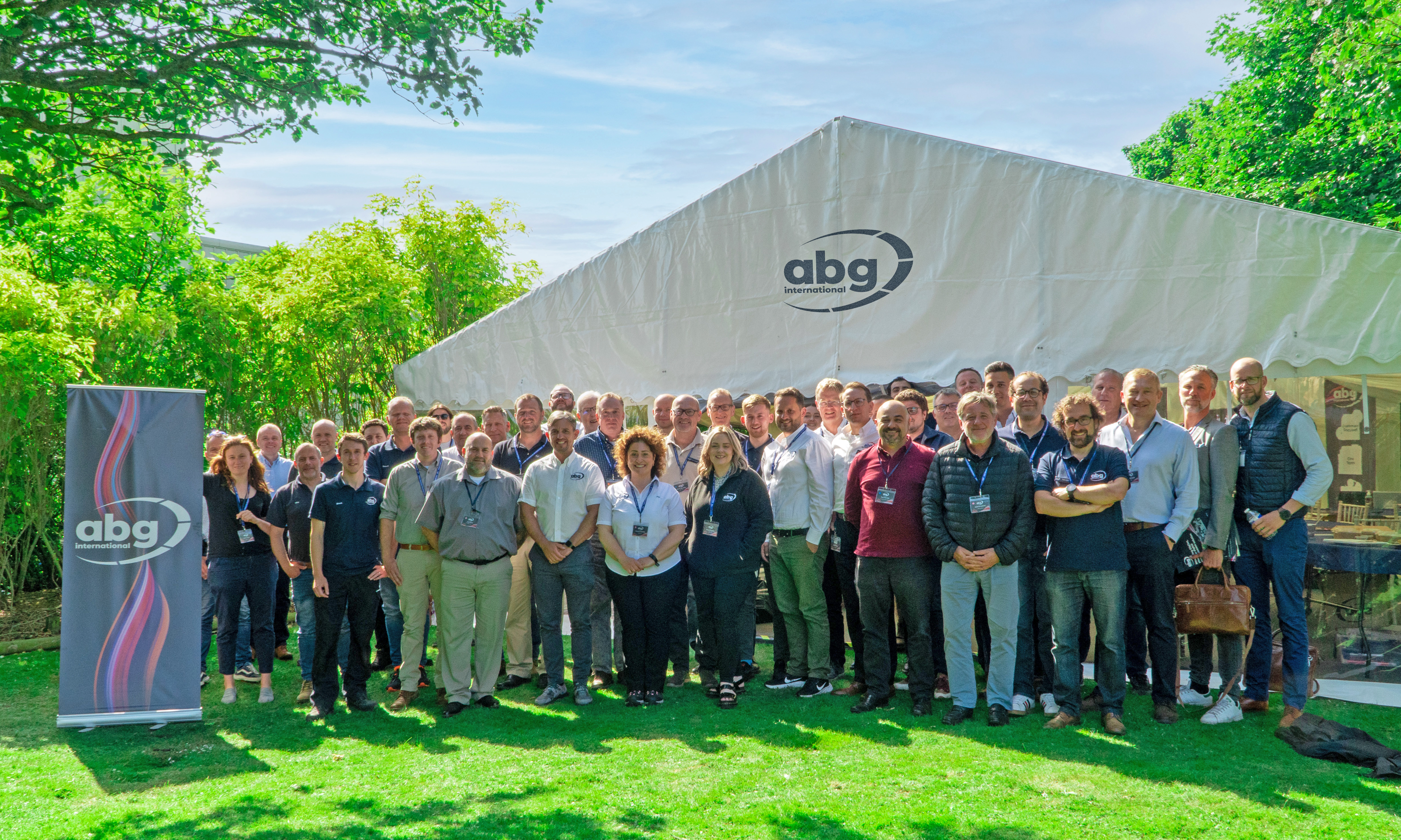 Das internationale ABG Verkaufsteam ließ sich auf den neuesten Stand der Entwicklungen bringen