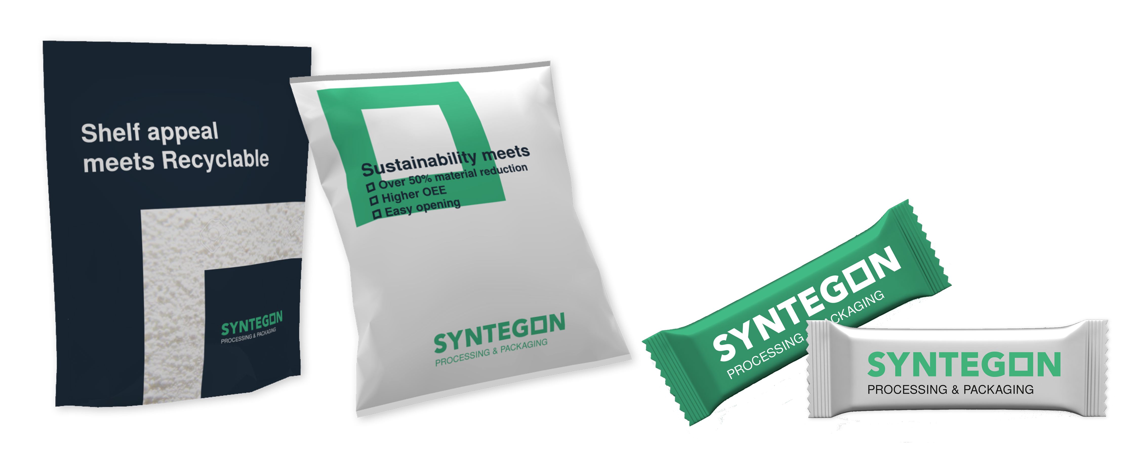 Flexible Verpackungen sollten zunehmend aus Monomaterialien bestehen (Quelle: Syntegon)