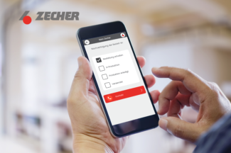 Die Zecher-App bietet die Möglichkeit, extern in die Walzenfertigung zu schauen