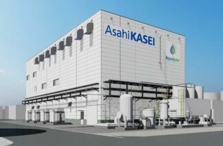 Asahi Kasei alkaline water electrolysis pilot test plant for hydrogen production in Kawasaki, Japan