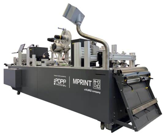 Die Kurz-Tochter Mprint demonstriert modulare UV-LED-Digitaldrucklösungen (Quelle: Kurz) 