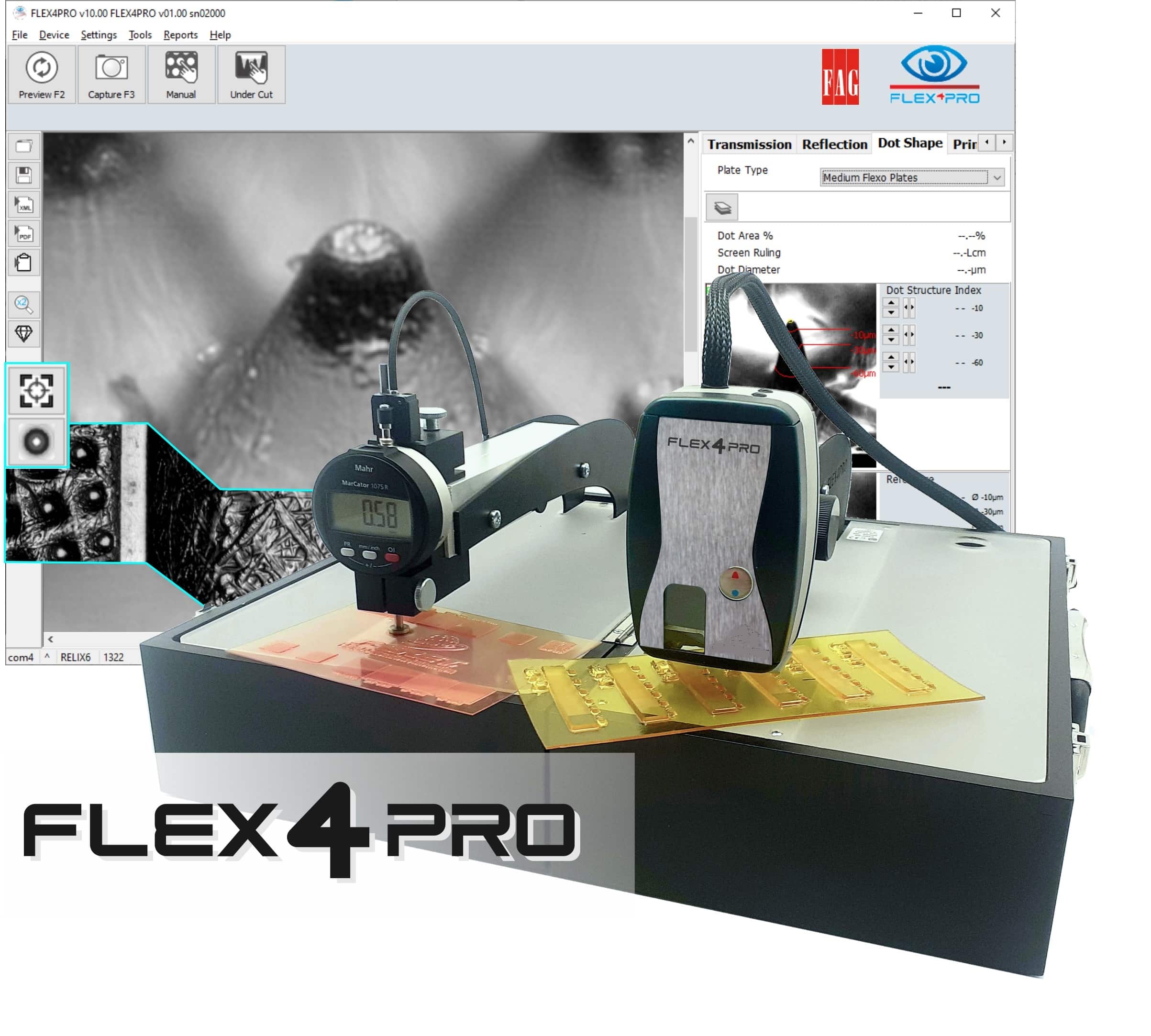Flex4pro ist die jüngste Version des erfolgreichen FAG Flexo Analyzer (Quelle: FAG)
