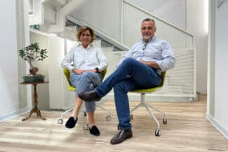 Elisabetta Brambilla und ihr Ehemann Aldo Franco, Präsidentin bzw. Vizepräsidentin von Eurolabel (Quelle: GEW)