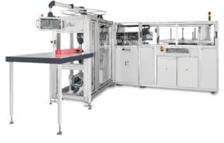 Das LabelSystem DCC-12 ist für die hochautomatisierte Inline-Produktion  gebündelter Stanzetiketten ausgelegt [Quelle: Polar]