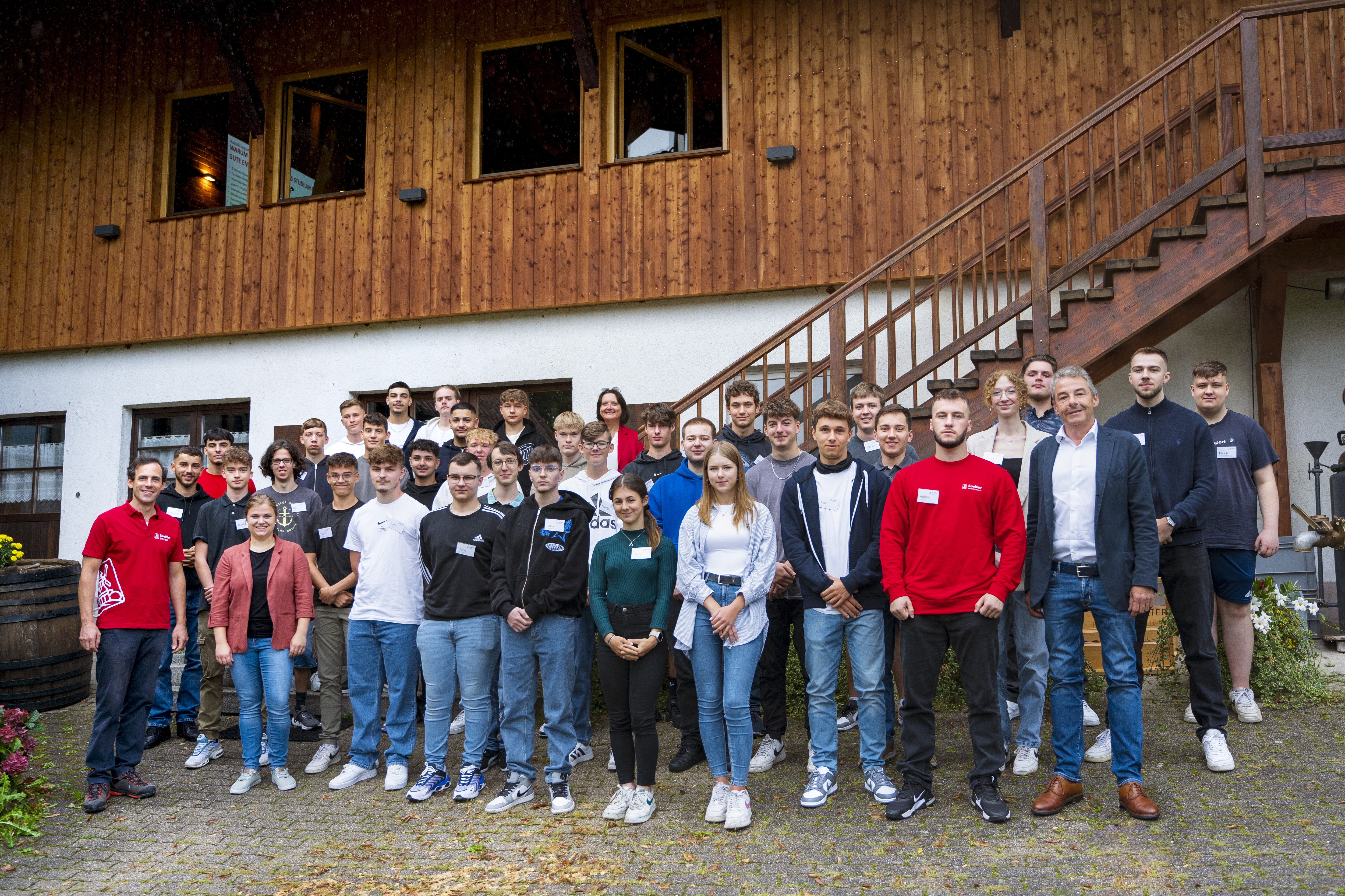 35 neue Auszubildende und Studierende hieß die Koehler-Gruppe in diesem Jahr willkommen (Quelle: Koehler-Gruppe)