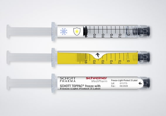 Schreiner MediPharm: Spezialetikett für mRNA-Anwendungen und Gentherapien