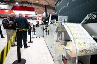 Auf der Labelexpo präsentierte Durst zahlreiche Neuheiten rund um seine Digitaldrucksysteme (Quelle: Durst)