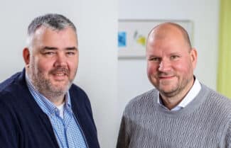 Sascha Gleich (l.) und Thomas Meurers lassen den RGF online gehen und etablieren einen B2B-Shop für Nischenprodukte (Quelle: RGF)