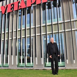 Jan Eisby feiert sein 25-jähriges Jubiläum bei Vetaphone, dem Unternehmen, das sein Vater 1951 gegründet hat (Quelle: Vetaphone)