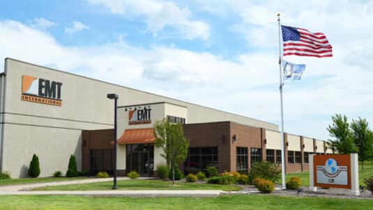 Hauptsitz von EMT International in Hobart, USA (Quelle: EMT International)