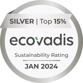 Beim Nachhaltigkeitsaudit von EcoVadis hat Herma trotz stark verschärfter Kriterien erneut eine Silbermedaille geholt (Quelle: Herma)