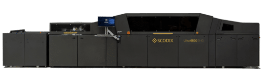 Scodix will mit seiner Scodix Ultra 6500 SHD-Presse den neuen Industriestandard setzen (Quelle: Scodix) 