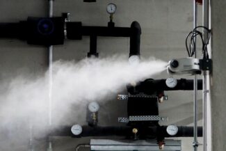 Wie alle Systeme von Condair Systems zeichnet sich der Luftbefeuchter Draabe TurboFogNeo durch geringen Energiebedarf aus (Quelle: Condair Systems)