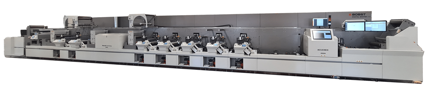 Die Digital Master 55 ist eine neue digitale All-in-One-Plattform (Quelle: Bobst)