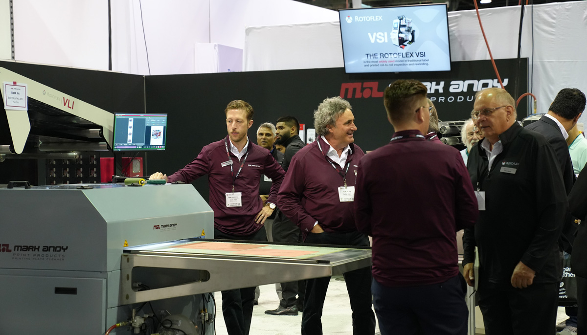 Bereits auf der Labelexpo Americas widmete sich MAPP dem Kartondruck als Ergänzung zum Etikettendruck (Quelle: MAPP)