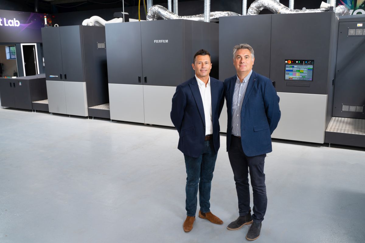 Eco Flexibles verdoppelte Kapazität und Umsatz mit zwei Fujifilm Jet Press FP790 Digitaldruckmaschinen (Quelle: Fujifilm)