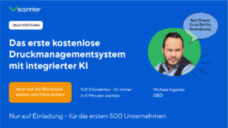 Wsc Printer Express: Kostenlose cloudbasierte Produktionsplattform für zentrale Auftragsverwaltung, Gantt-Zeitpläne, KI-gestützte Ressourcenzuweisung, Echtzeit-Überwachung und Engpassprognosen (Quelle: Wsc Printer)