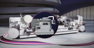 ABG feiert auf der Labelexpo die Markteinführung der neuen DigiLase Laserstanze mit einer zusätzlichem Laserquelle (Quelle: ABG)